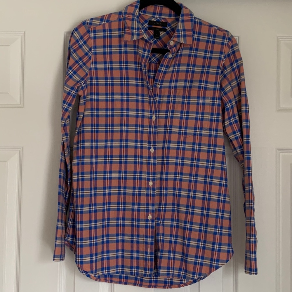 Women’s JCrew Flannel Button Down